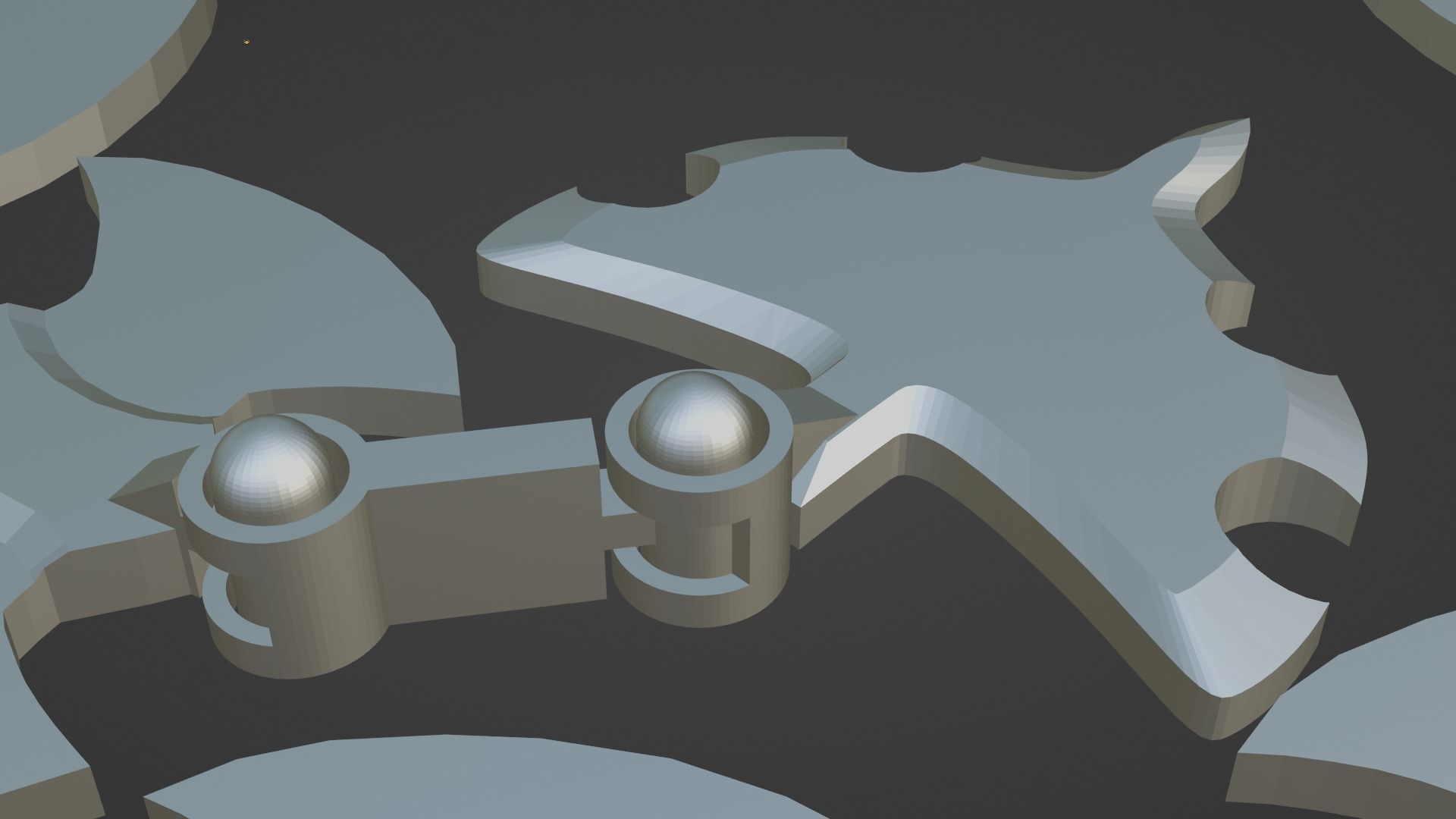 Combat Blade Whip 3D print model_7