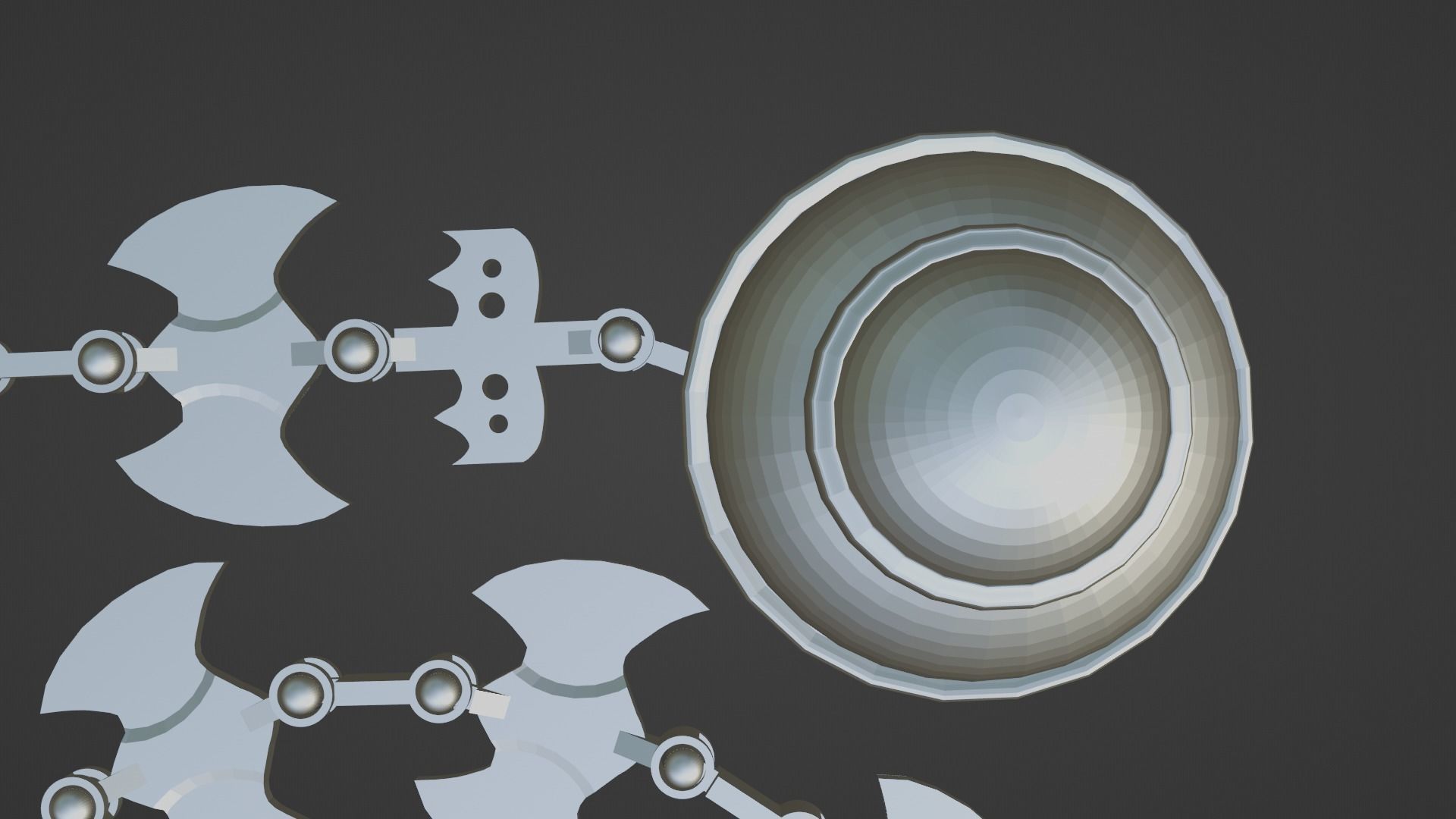 Combat Blade Whip 3D print model_5