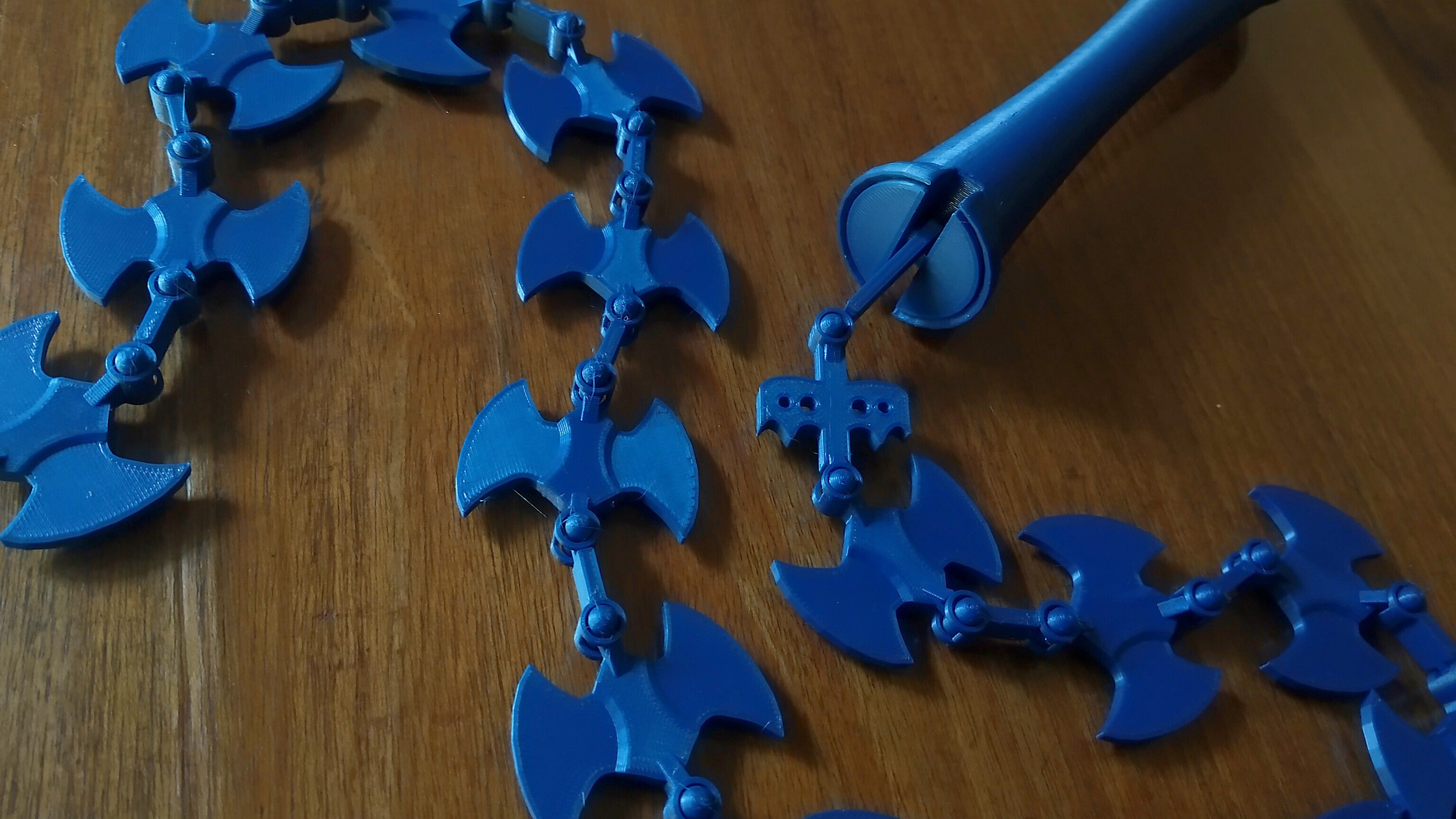 Combat Blade Whip 3D print model_3