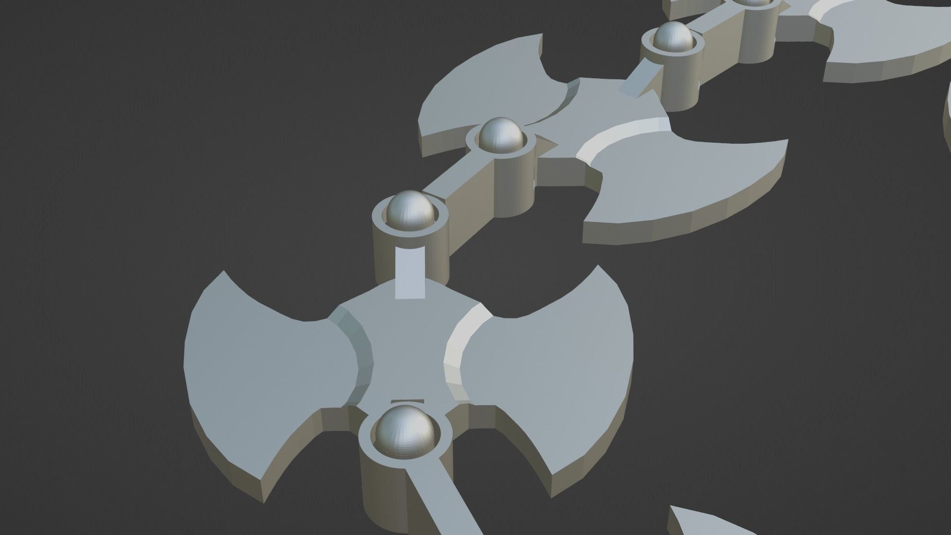 Combat Blade Whip 3D print model_6