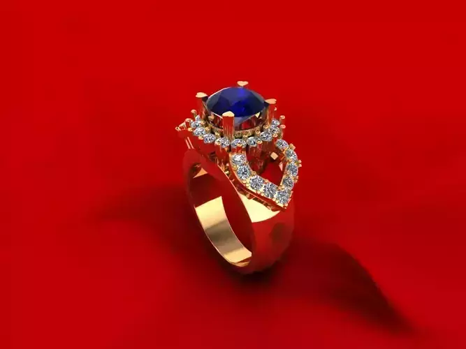 Women Diamond Ring R6