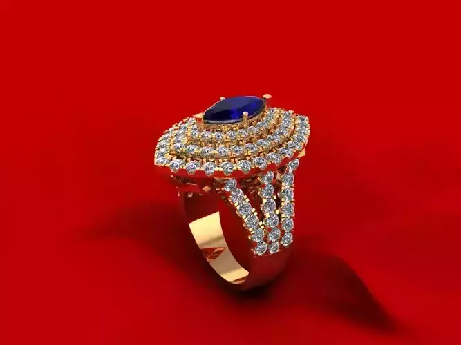 Women Diamond Ring R9