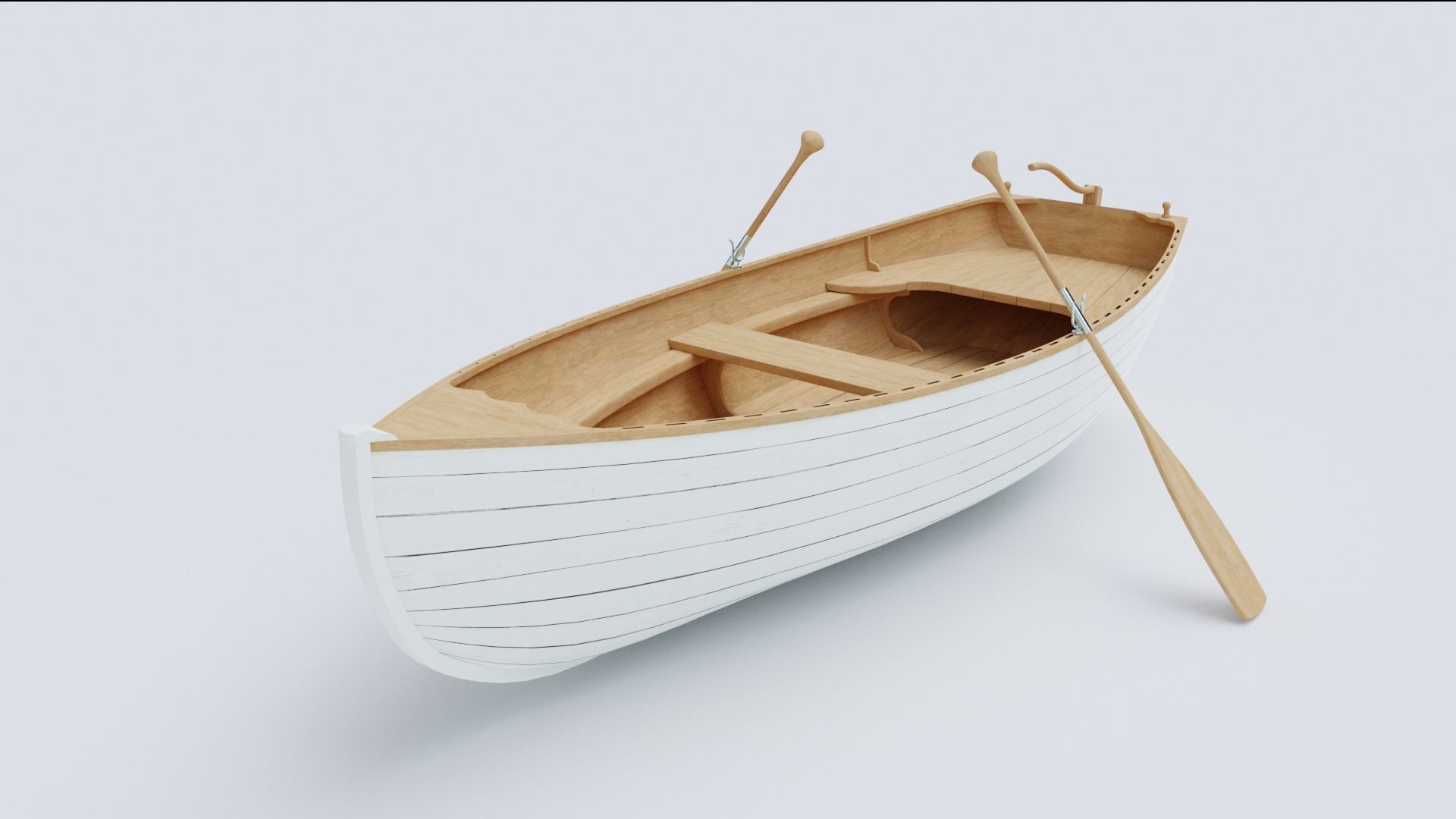 Forest Lake 3d Scene 3D model_9