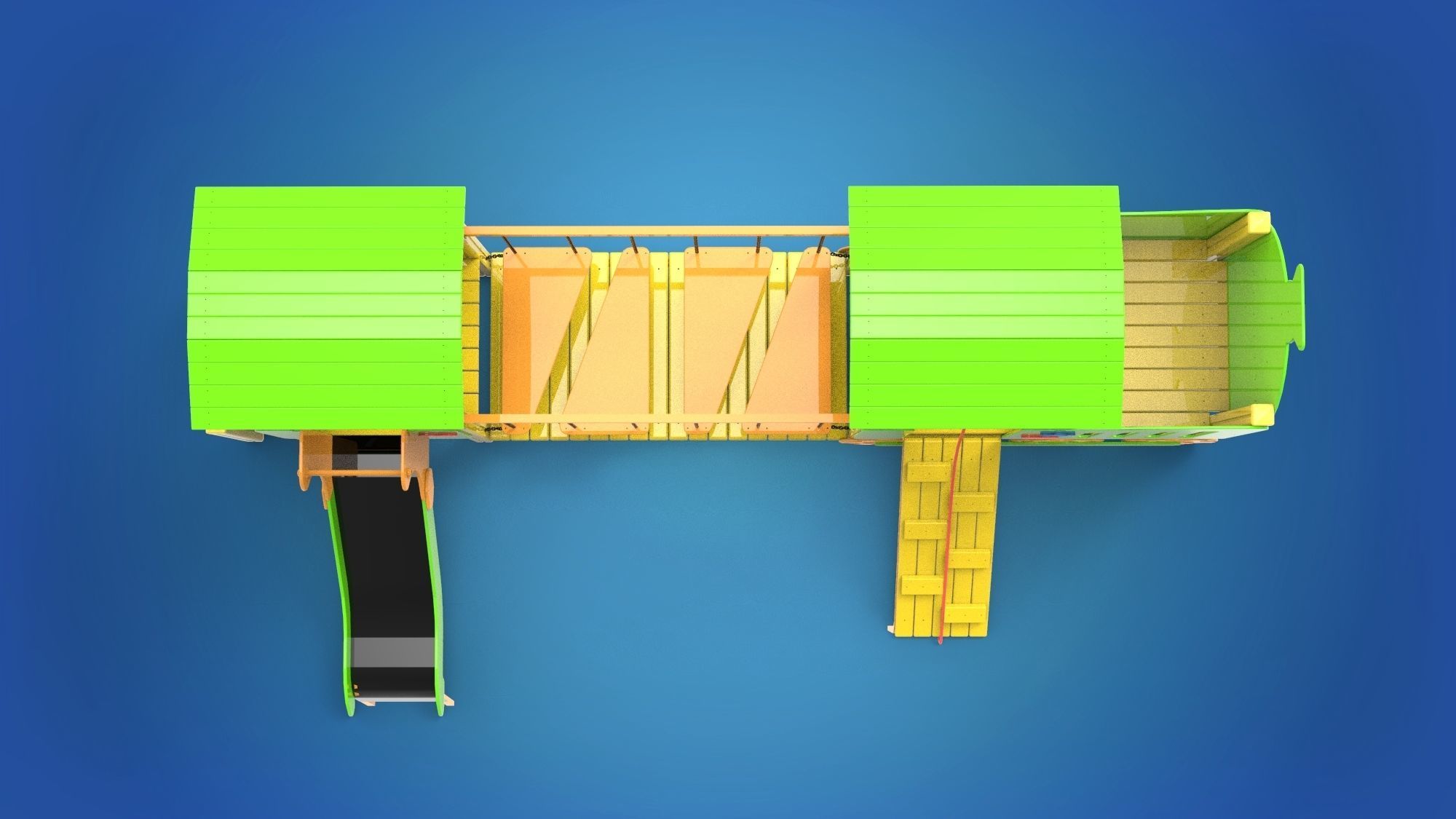 Playground for kids 3D model_9