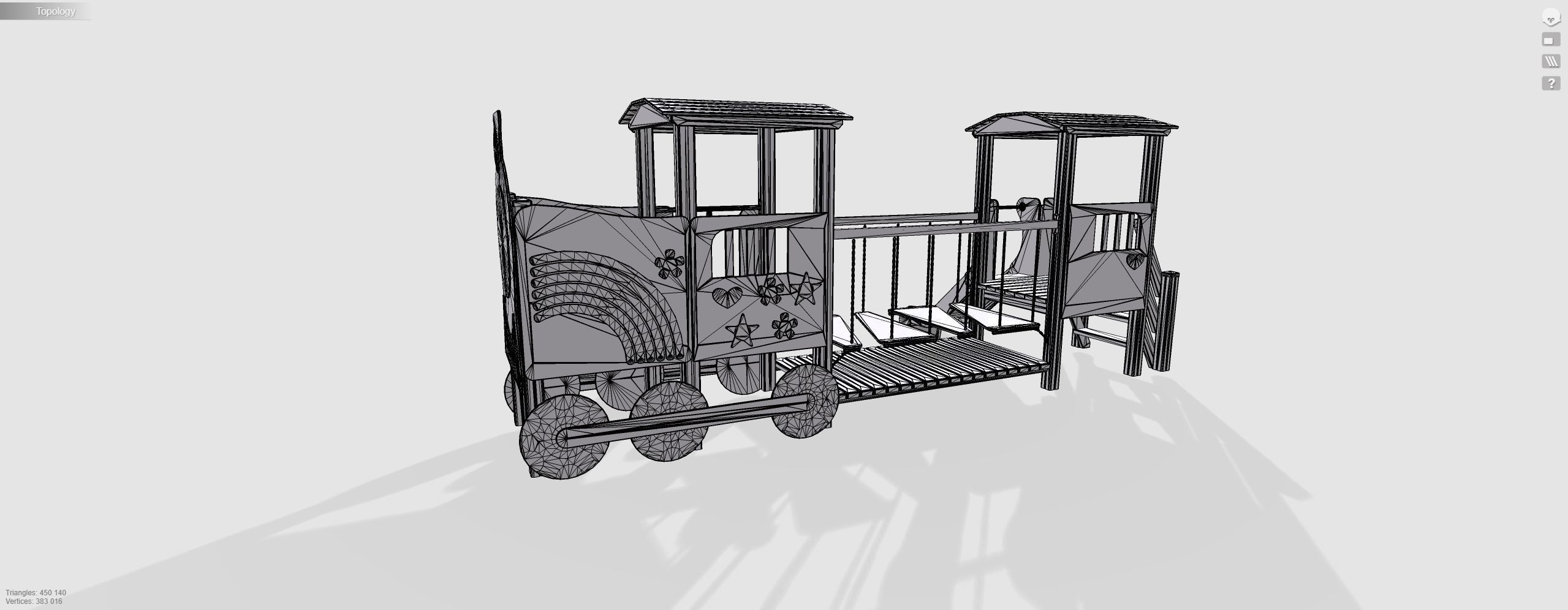 Playground for kids 3D model_13