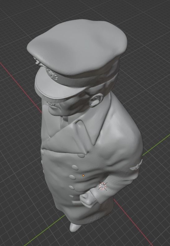 Adolf Hitler 3D print model_3