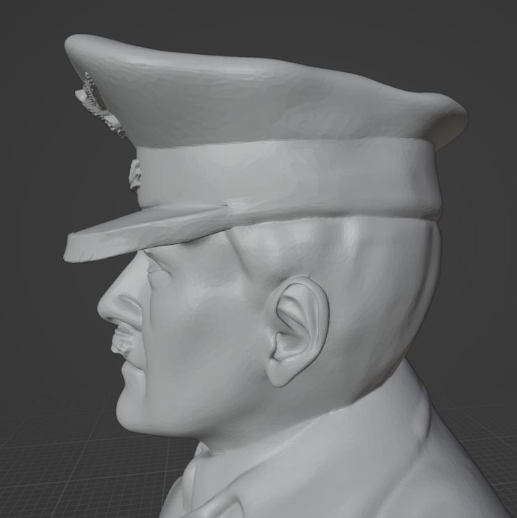 Adolf Hitler 3D print model_12