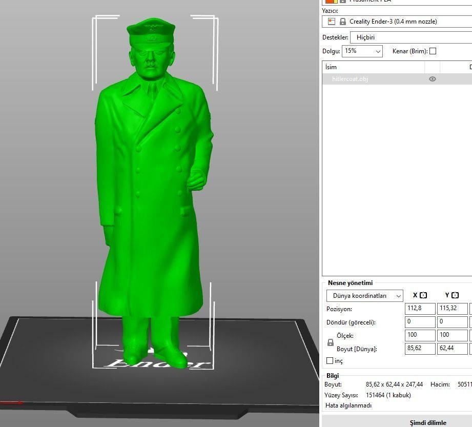 Adolf Hitler 3D print model_19