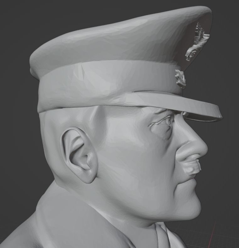 Adolf Hitler 3D print model_10