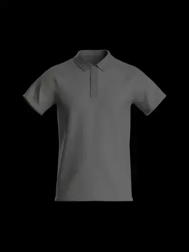 Male raglan polo tshirt