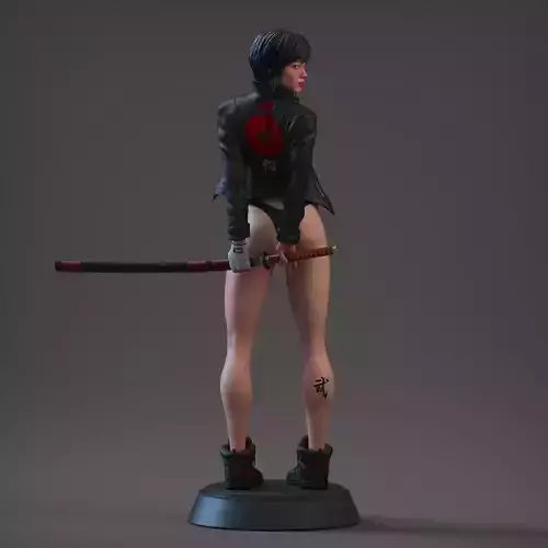 The Major - Ghost in the Shell 3D print model