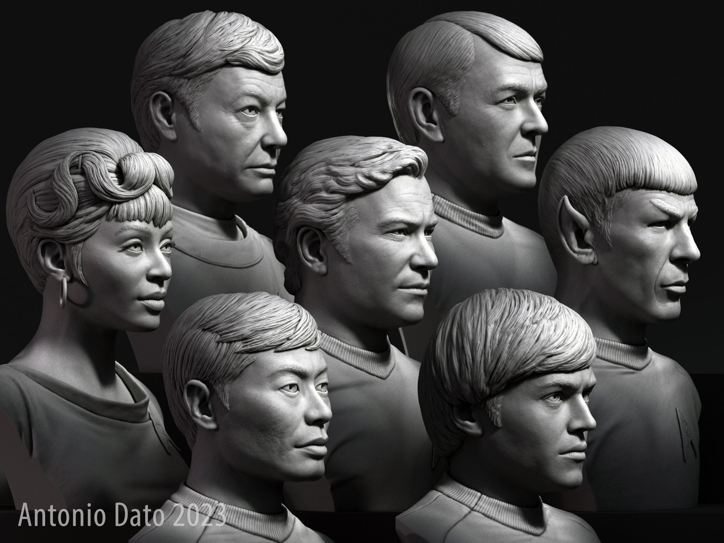 Star Trek TOS main crew collection _4