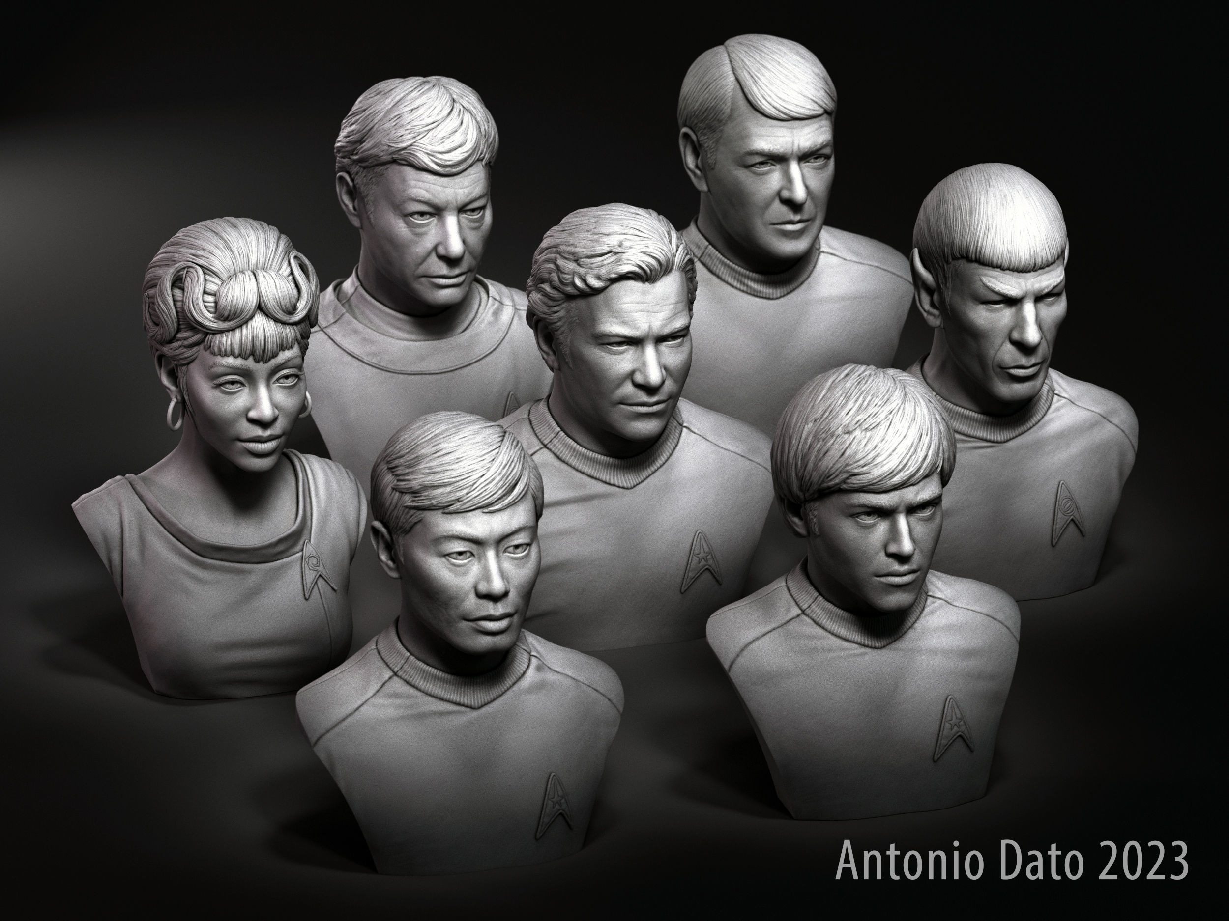 Star Trek TOS main crew collection _3