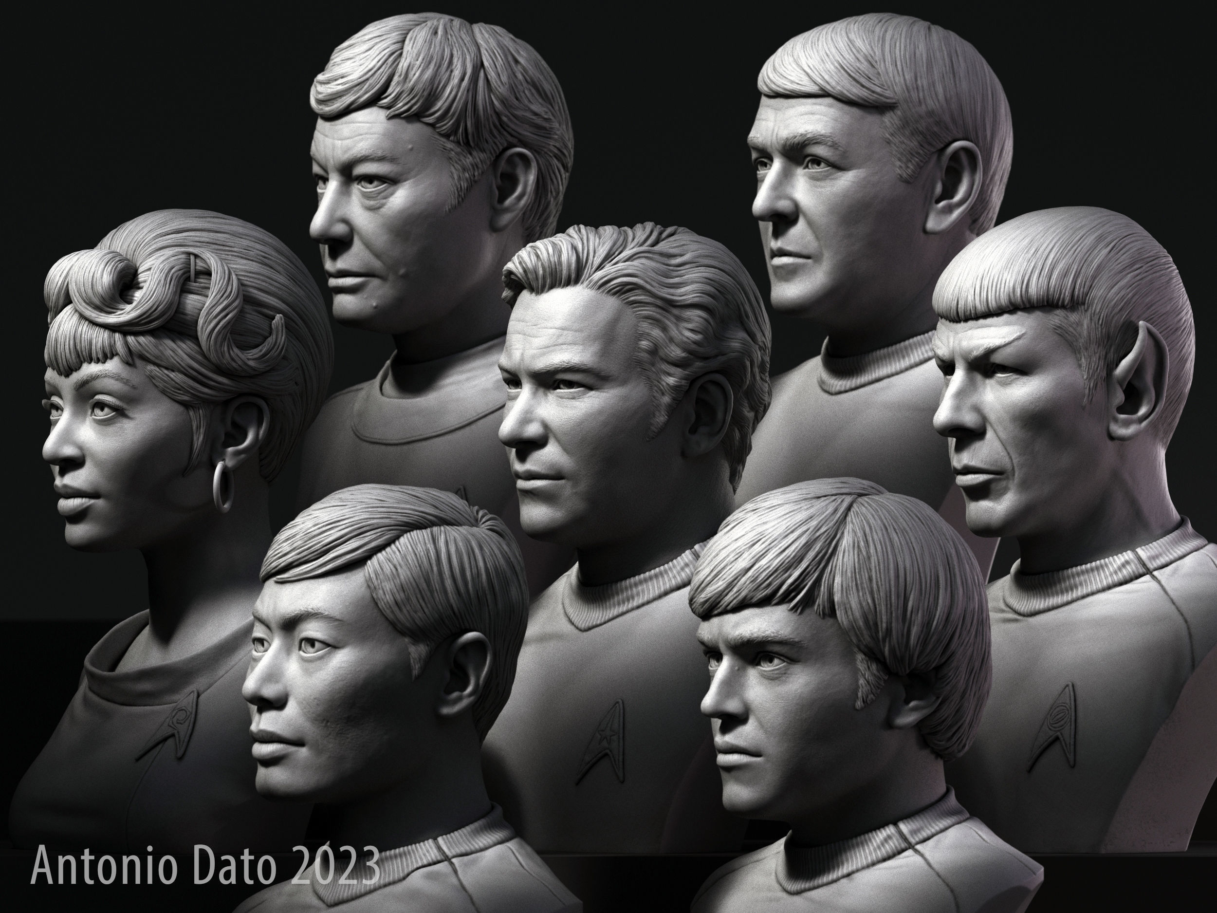 Star Trek TOS main crew collection _5