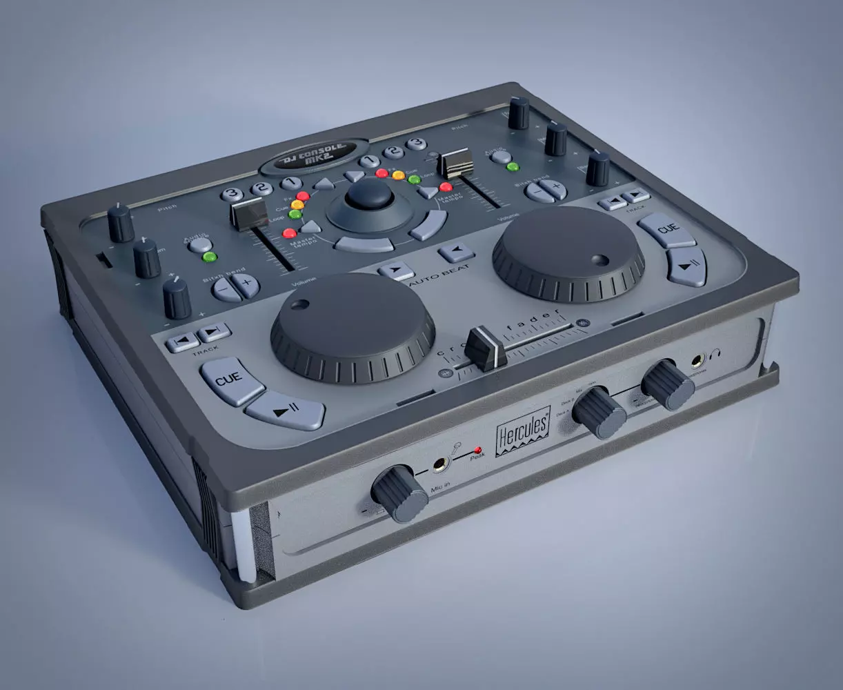 Hercules MK2 USB Controller 3D model