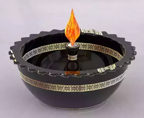 Diya for diwali diya in diwali diwali drawing diya diwali  3D model