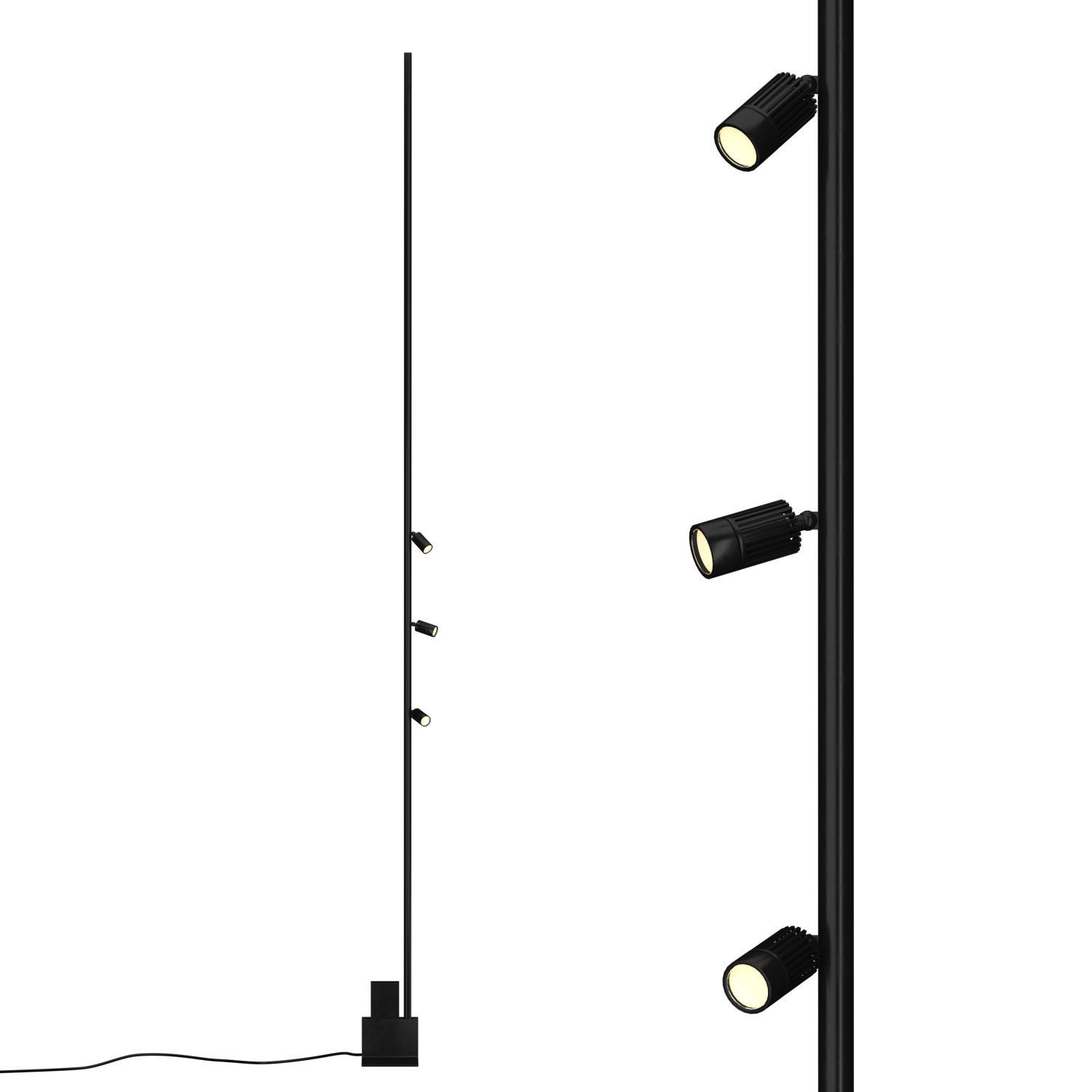 traccia terra Floor lamp 3D model_1