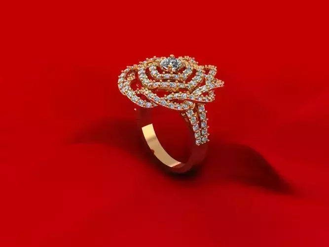 Twist Diamond Ring R6