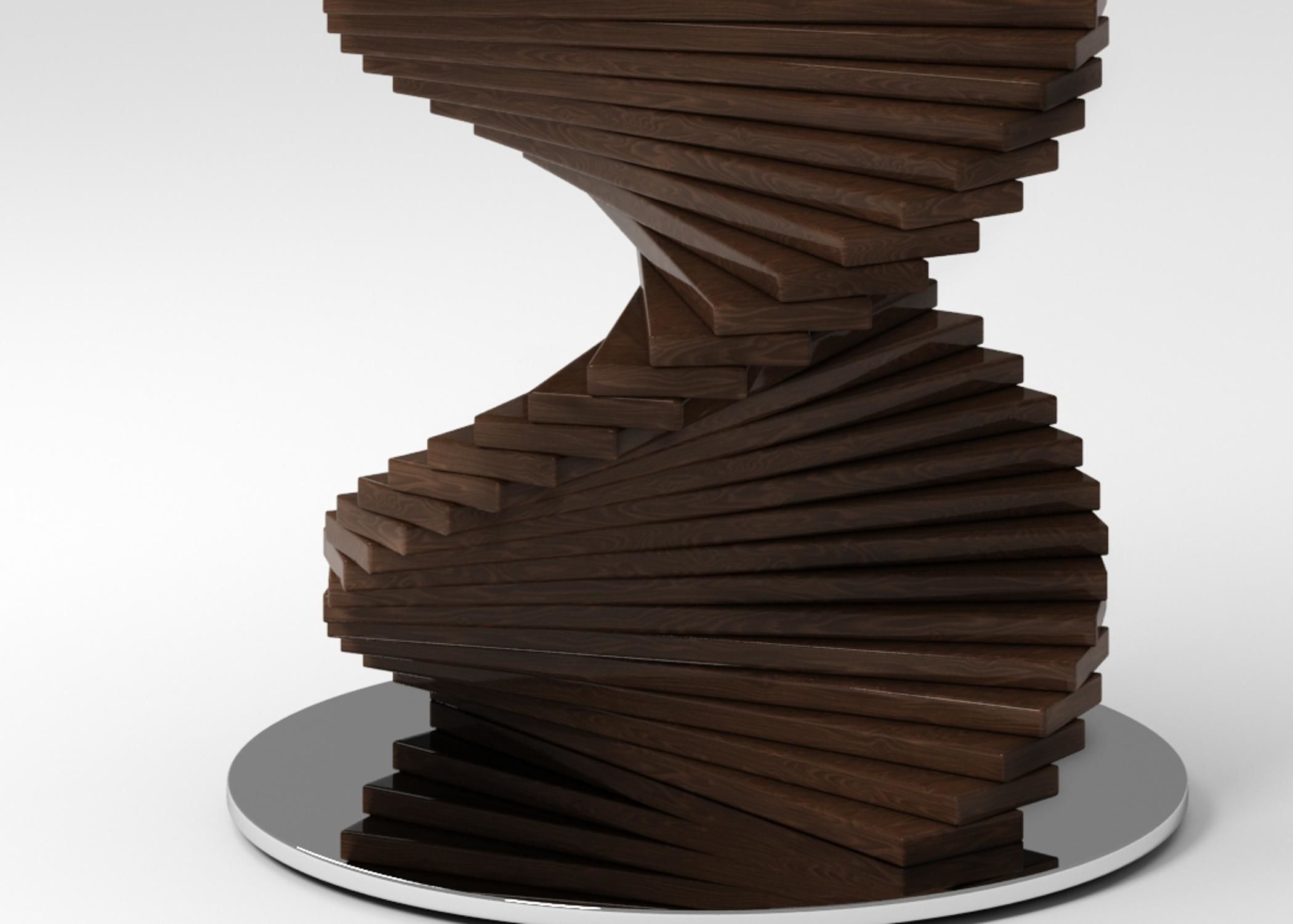 table Modern dining 3D model_2