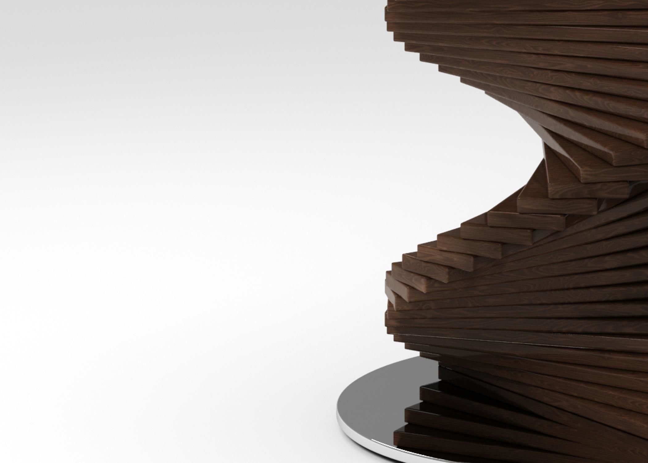 table Modern dining 3D model_1