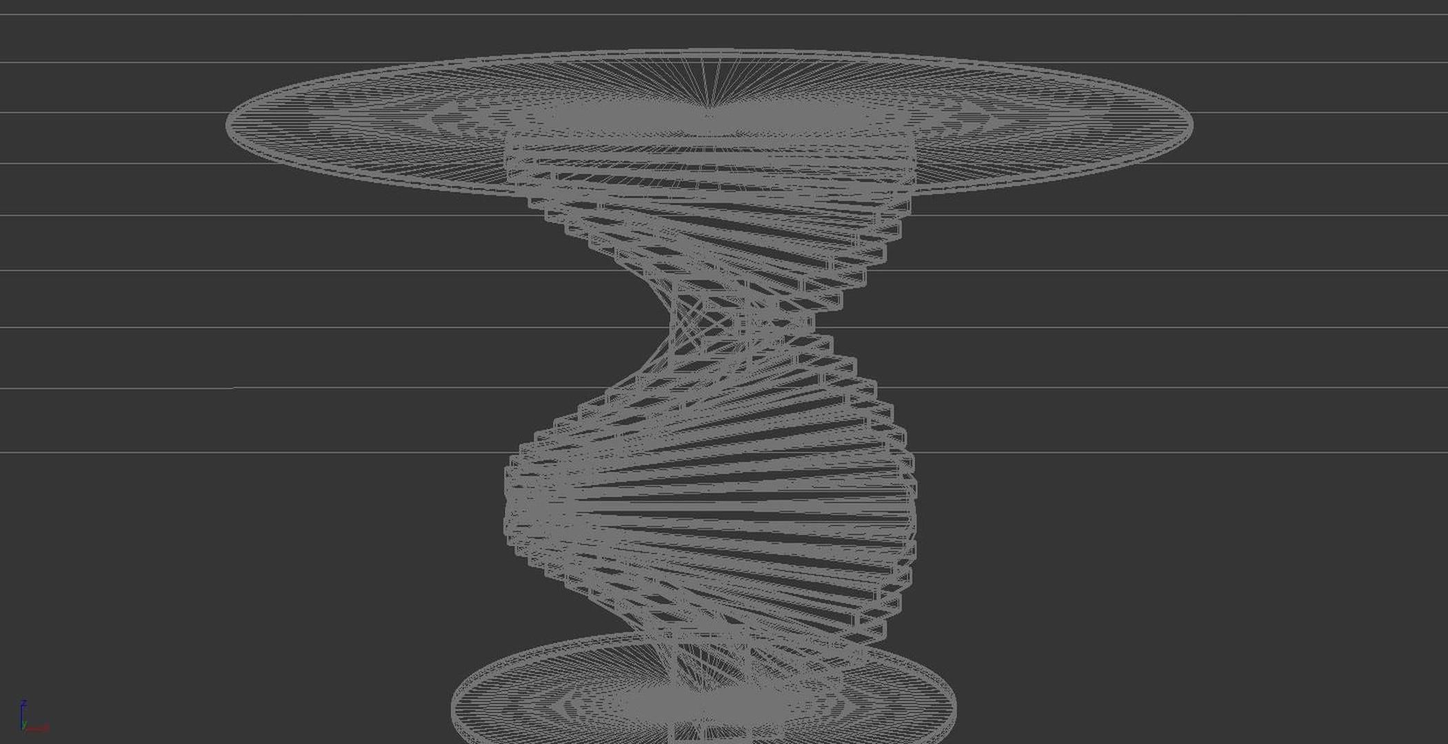 table Modern dining 3D model_6