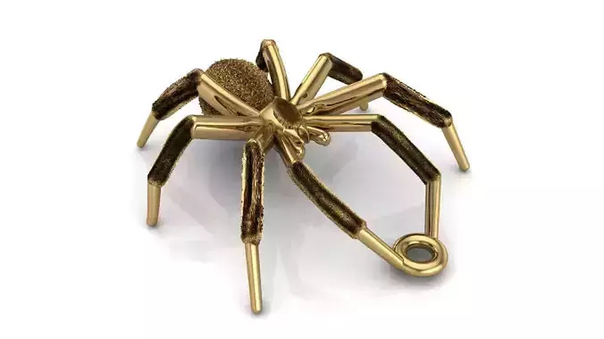 Spider Pendant 3D print model
