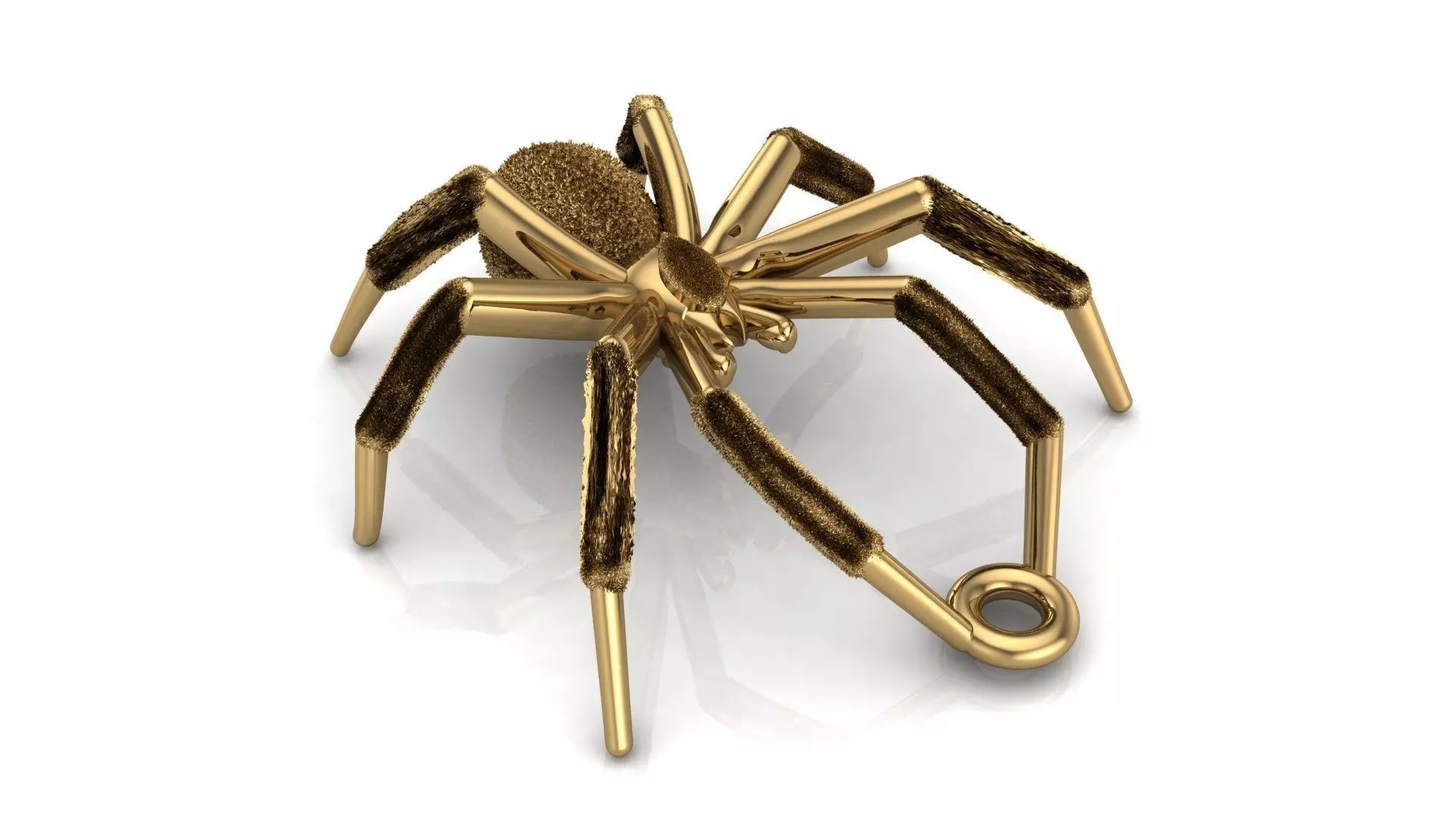 Spider Pendant 3D print model 3D print model