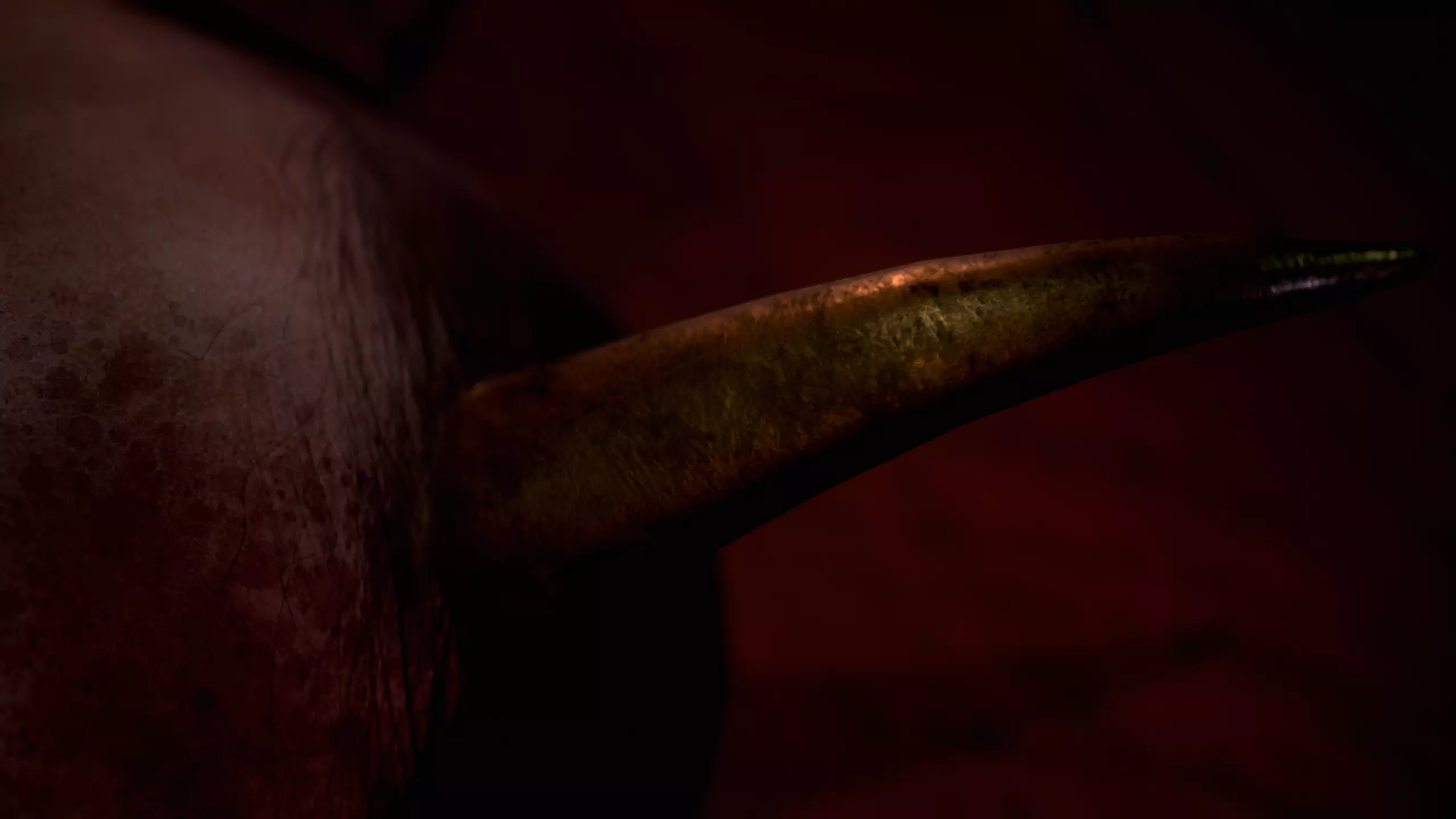 Hanya mask Low-poly 3D model_4