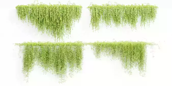 Creeper plants collection vol 144-Blender