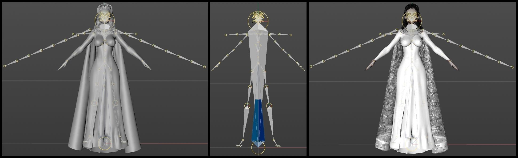 Vampiress - Female Vampire 3D model_11