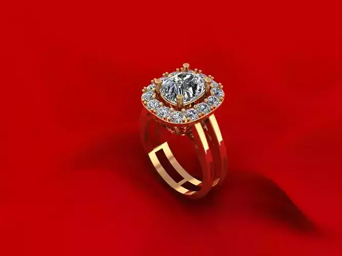 Halo Fashion Ring R5