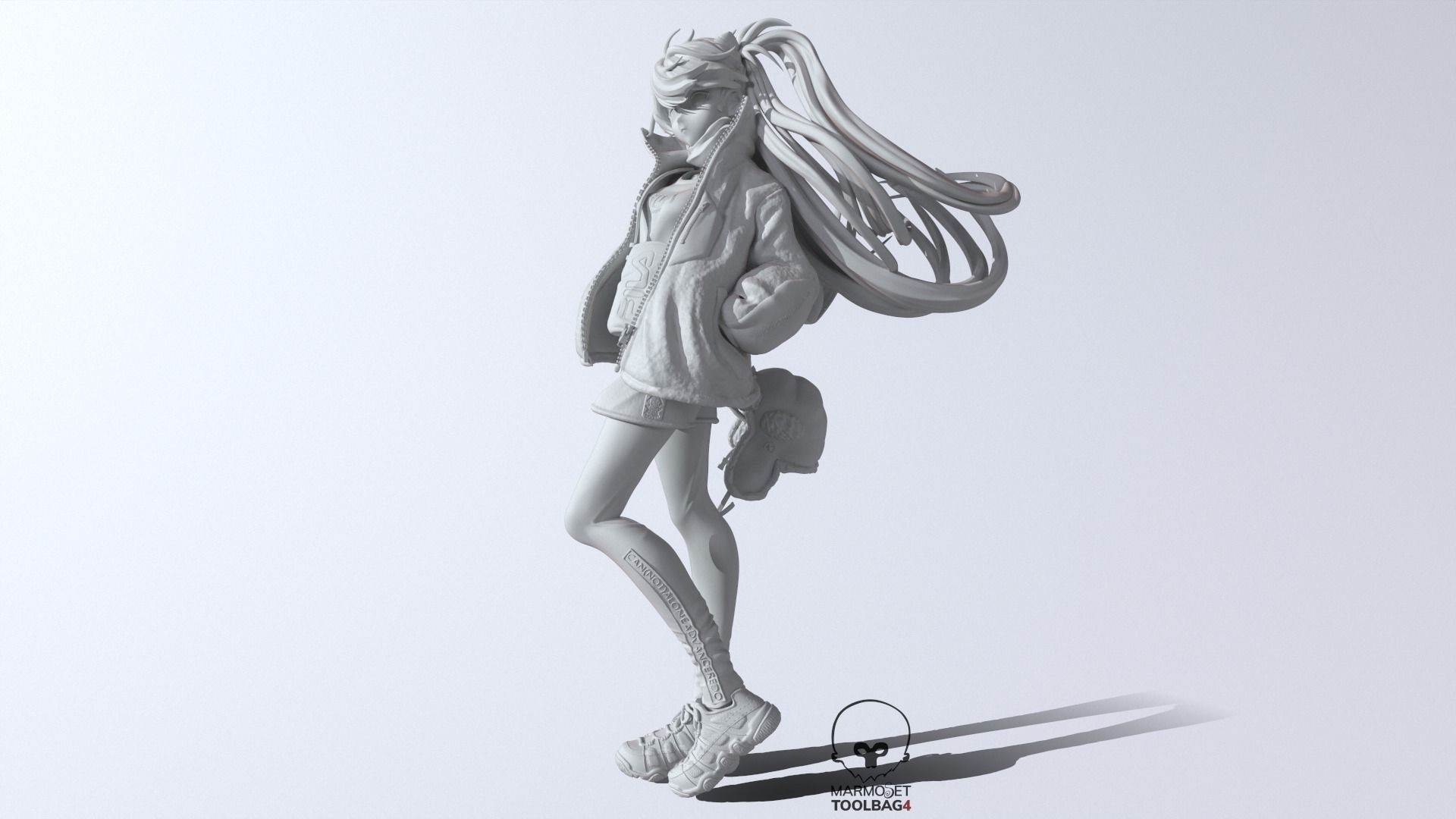 ASUKA FILA FIGURE EVANGELION 3D print model_19