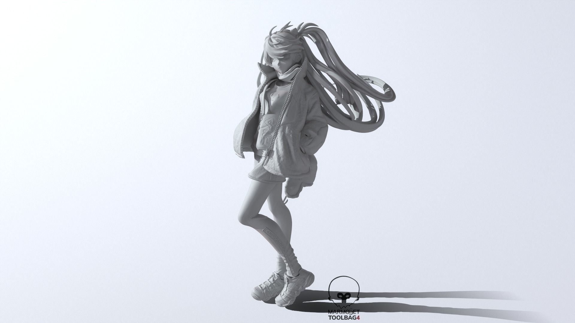ASUKA FILA FIGURE EVANGELION 3D print model_15