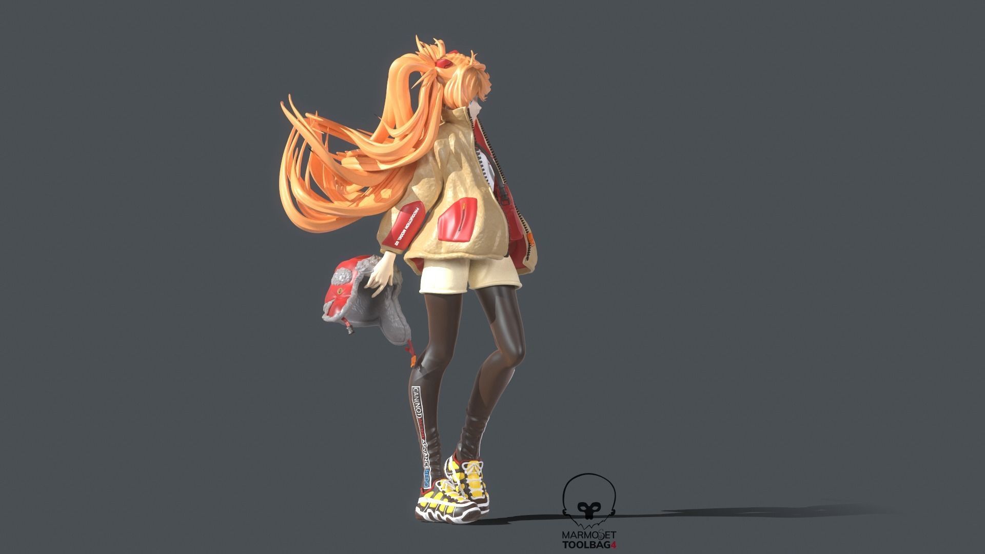 ASUKA FILA FIGURE EVANGELION 3D print model_9