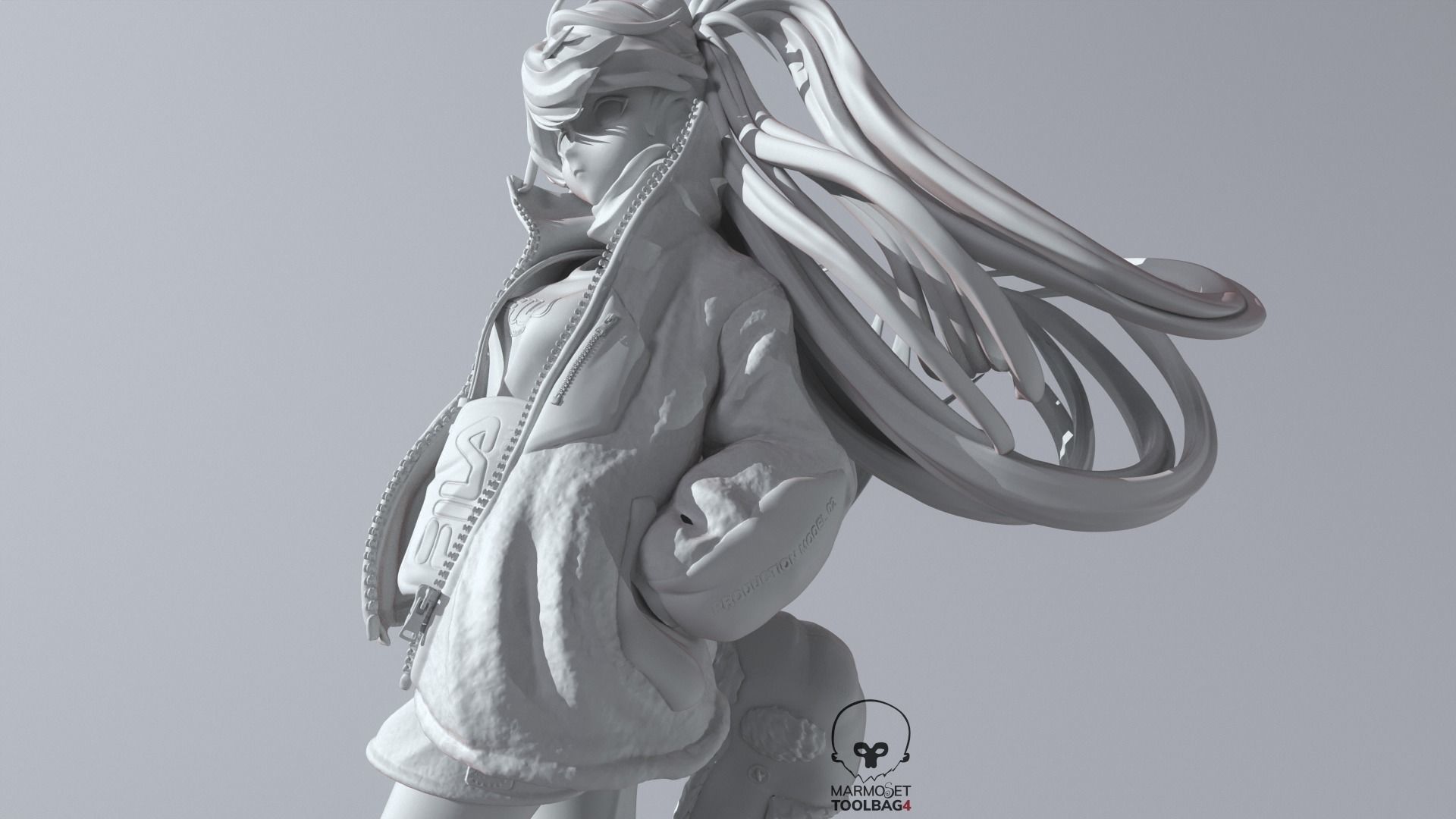 ASUKA FILA FIGURE EVANGELION 3D print model_22