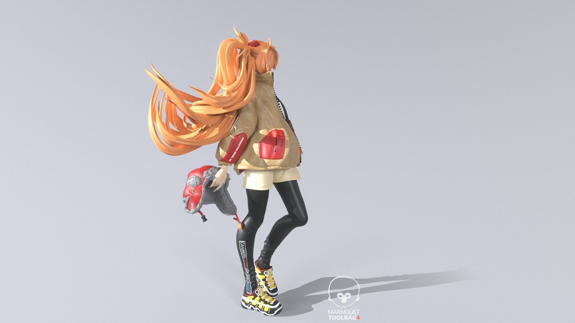 ASUKA FILA FIGURE EVANGELION 3D print model_3