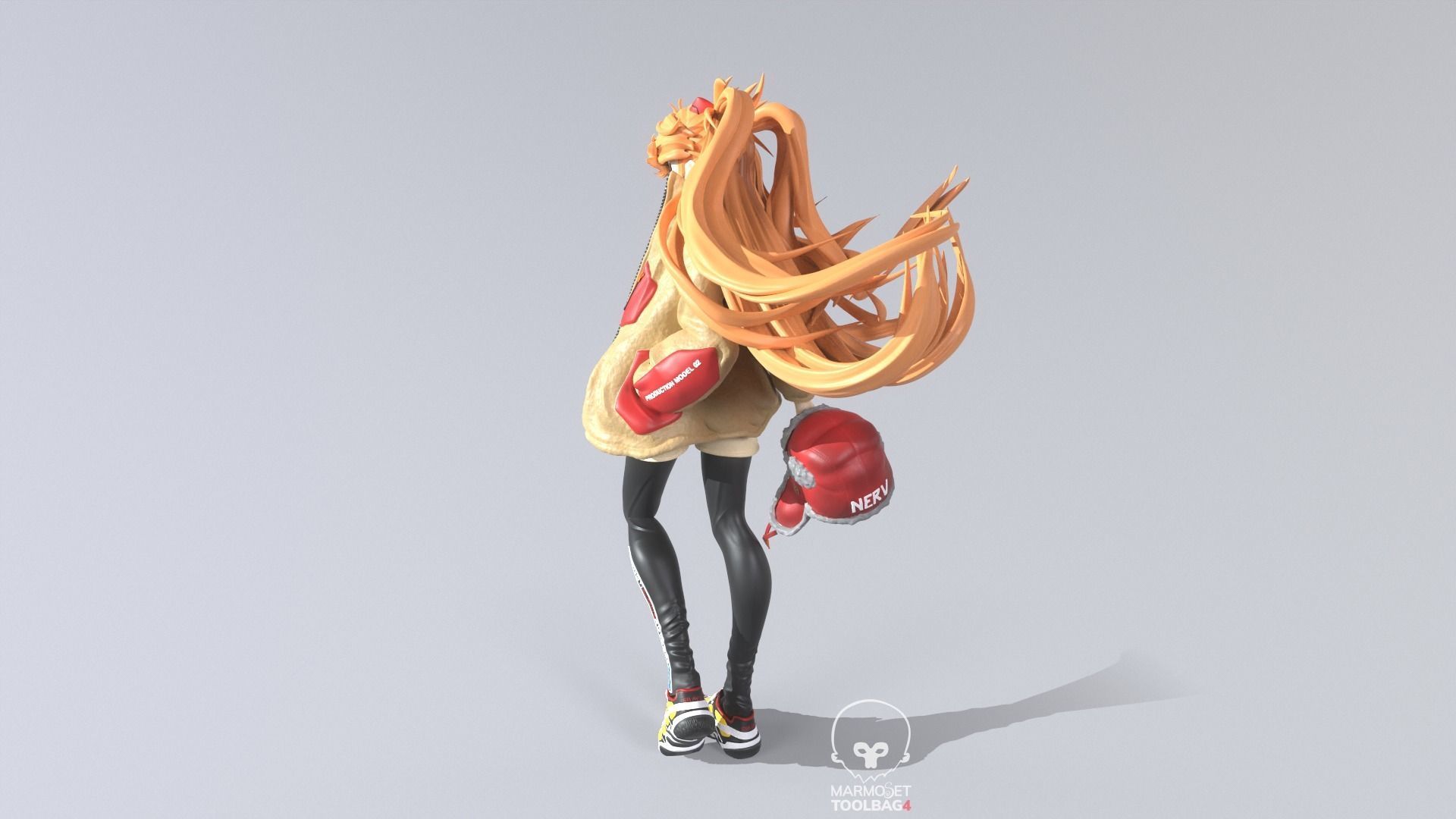 ASUKA FILA FIGURE EVANGELION 3D print model_4