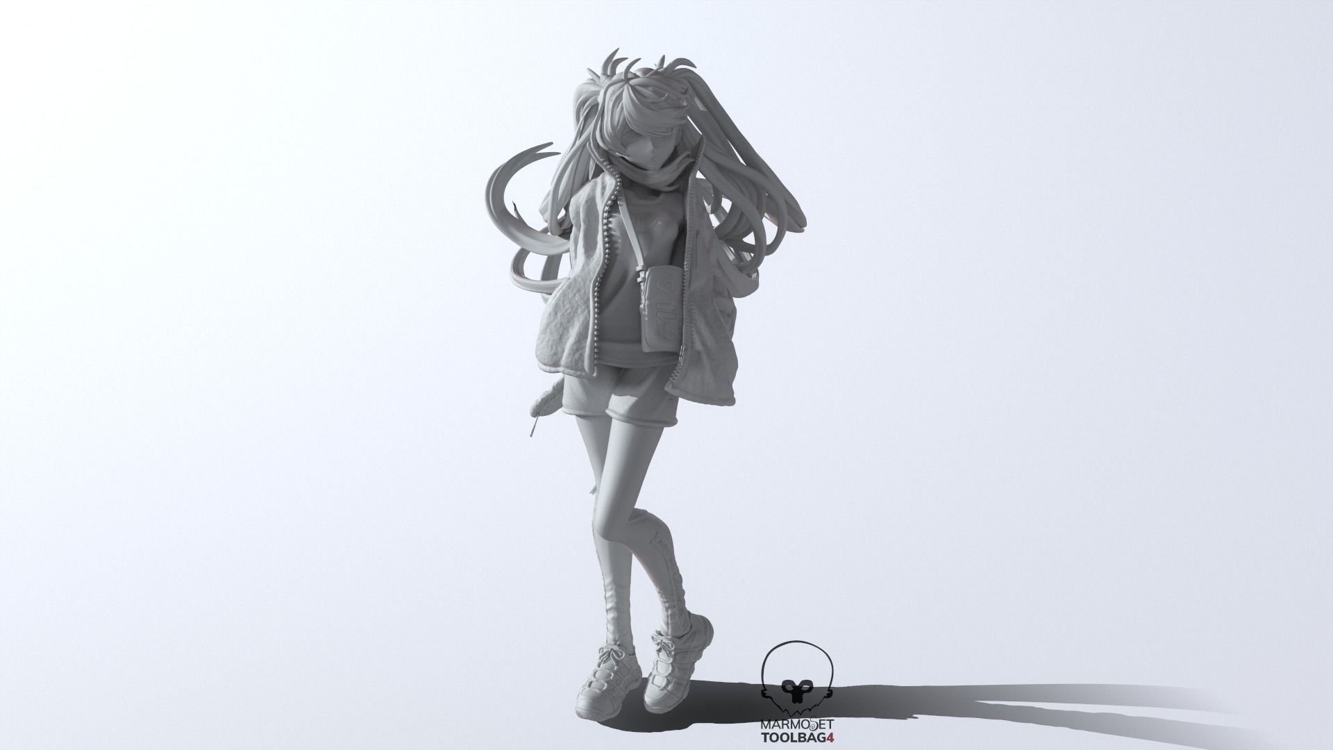 ASUKA FILA FIGURE EVANGELION 3D print model_17