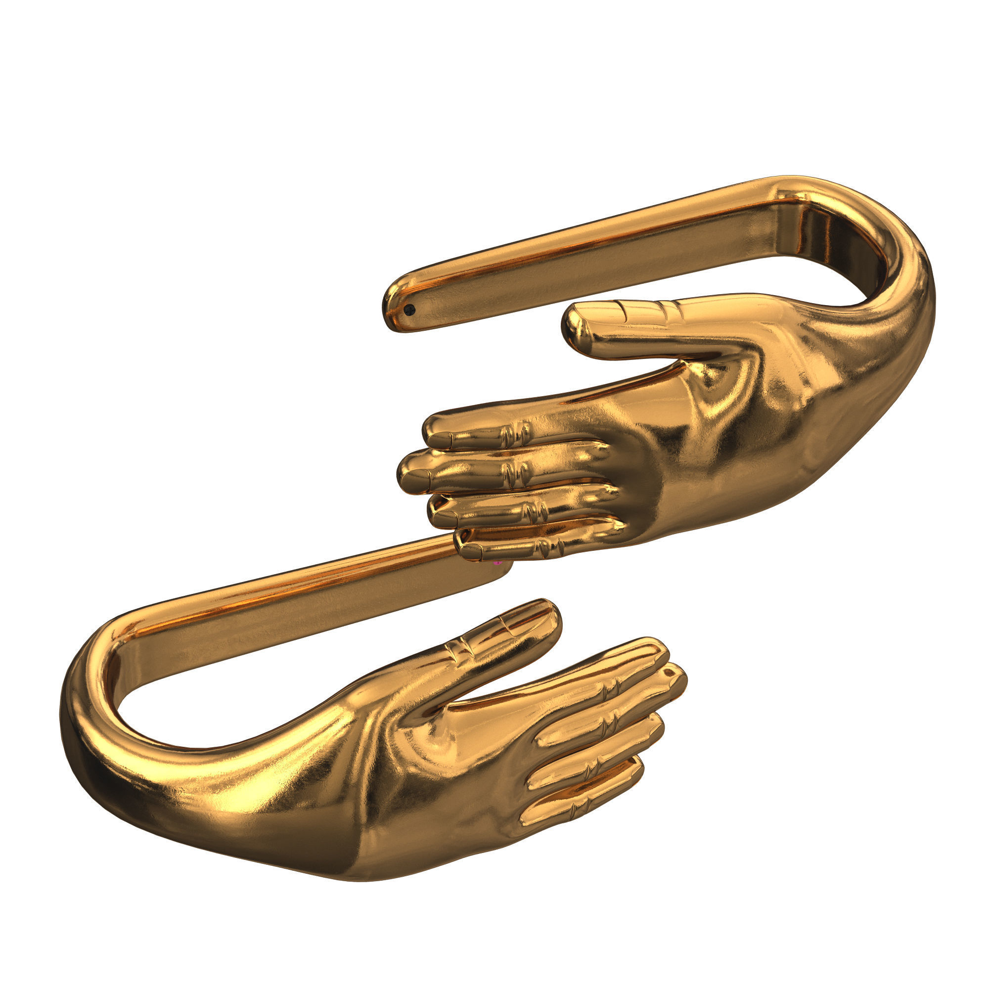 Handheld Tieback 3D model_2