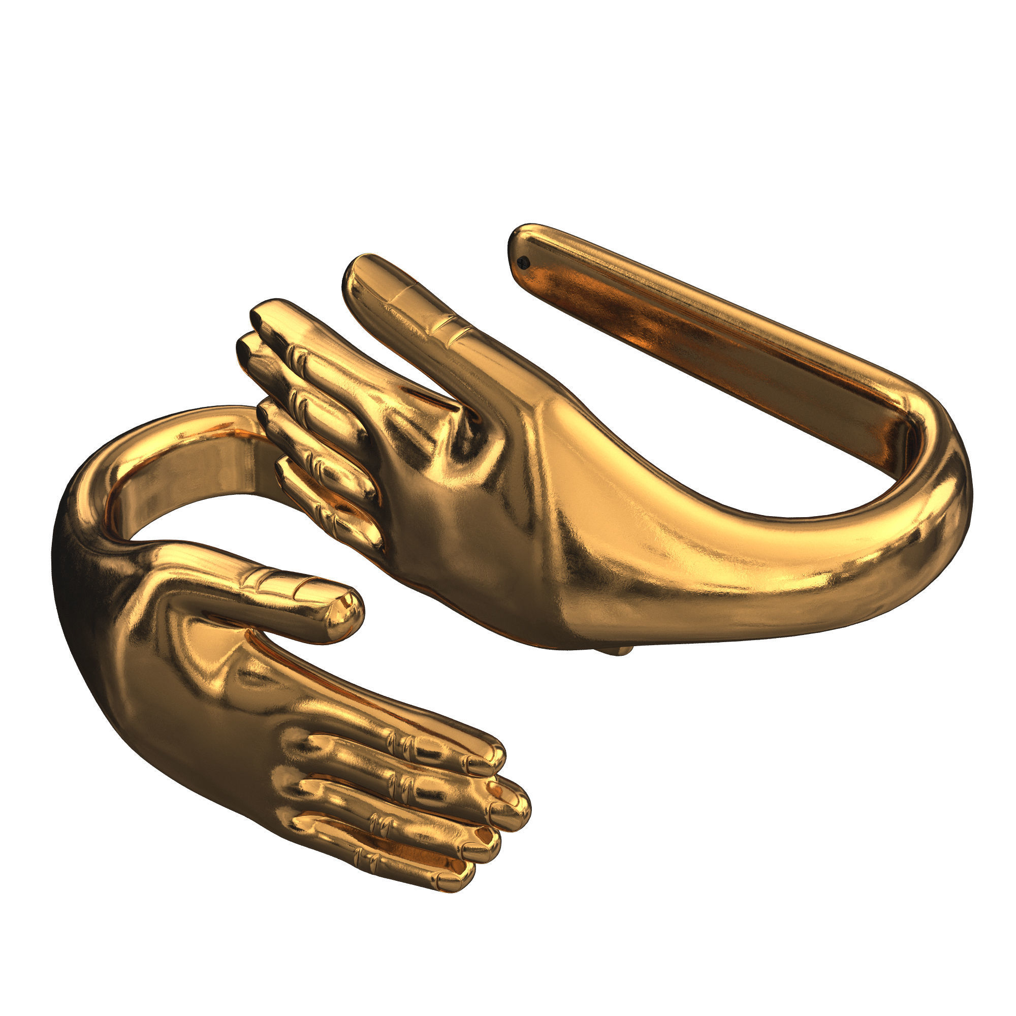 Handheld Tieback 3D model_3