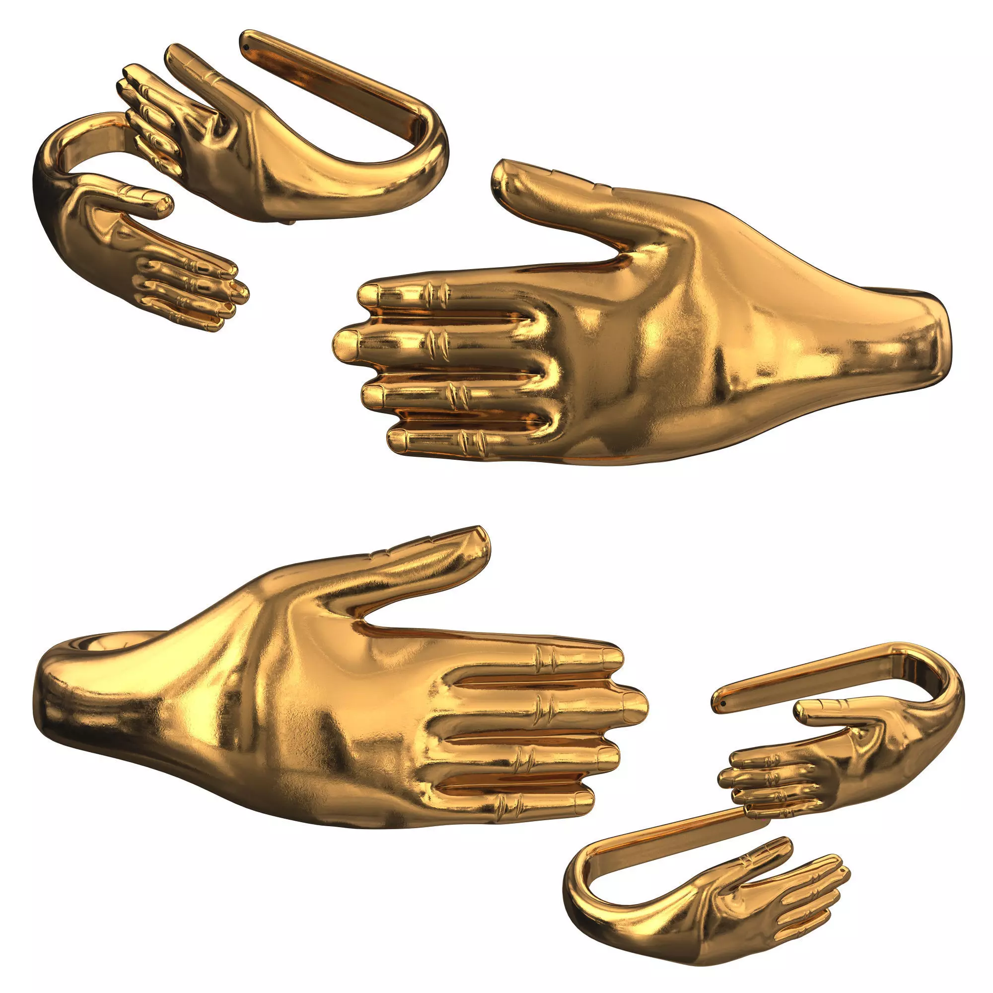 Handheld Tieback 3D model_0