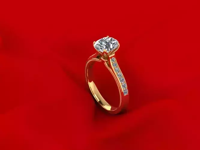 Solitaire Women Ring R5