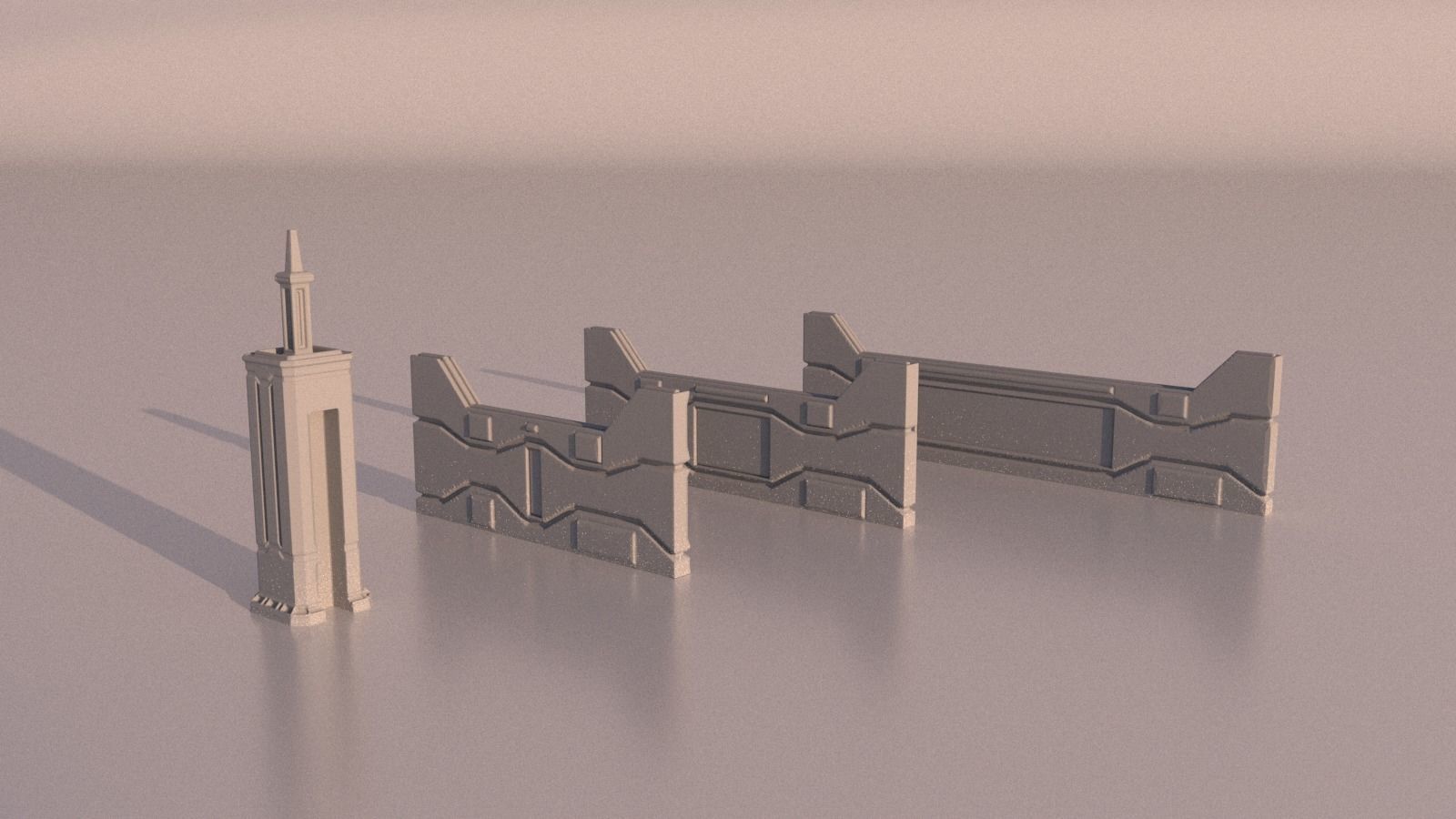 Scifi Factory for 3Dprint 3D print model_10