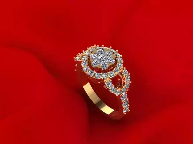 Women Diamond Ring R4