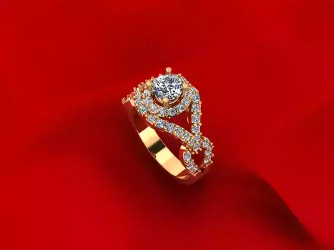 Creative Engagement Ring R2