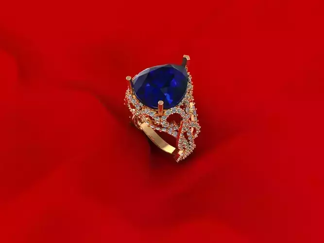 Fashion Gemstone Ring 