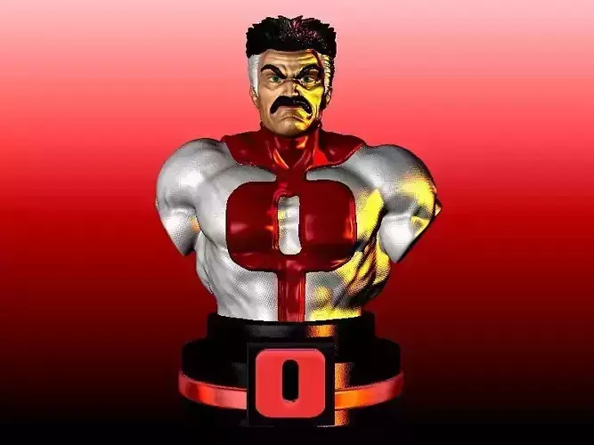 OMNIMAN BUST INVENSIBLE SUPER HERO SERIE AMAZON