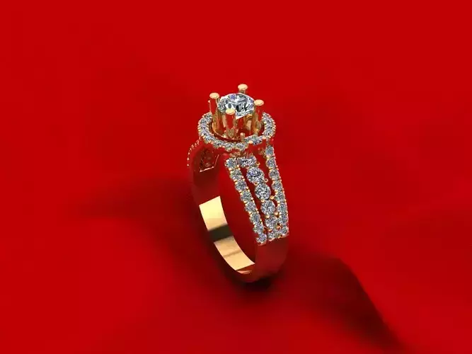 Solitaire Women Diamond Rings