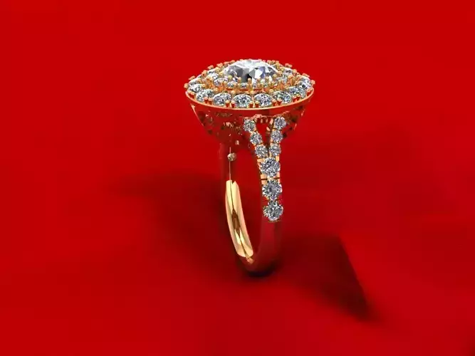 Sidestone Diamond Rings