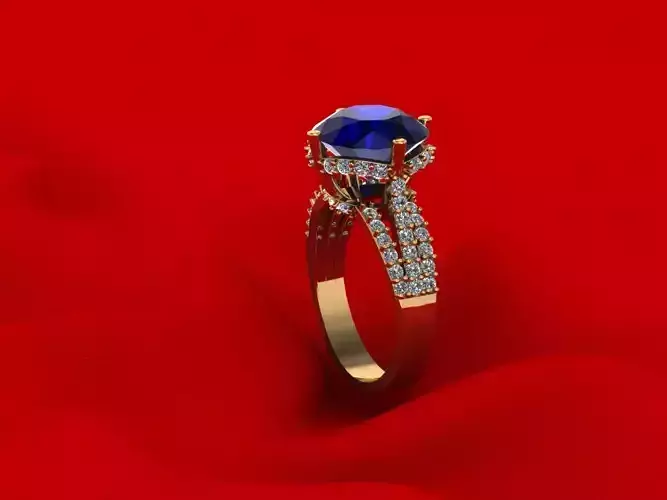 Gemstone Wedding Rings